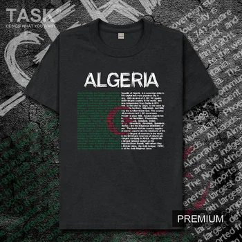 Respublika Alžyras Alžyro Islamo DZA t shirt mens naujas Viršūnes, t-marškinėliai trumpomis rankovėmis drabužius palaidinukė nacionalinės komandos šalių Topai