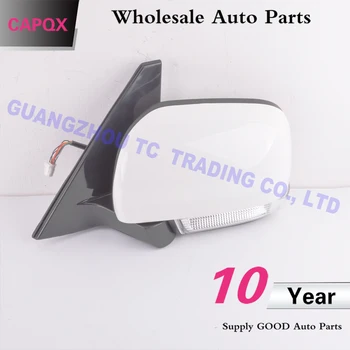 CAPQX Pusės galinio vaizdo veidrodėliai su elektros padarinių & lankstymo Už PAJERO BK V93 V97 V73 V77 V87 2007-2016 ne veidrodis 10pin