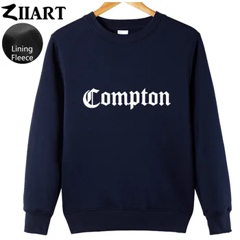 Compton Gotikinio šrifto Hip-Hop Rap pora drabužiai berniukams vyras vyrų fleece series