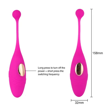 Kelnaitės Belaidžio APP Vibratorius Moterims Vibruojantys Kiaušiniai Nešiojami Kamuoliukų Vibratorius G Spot-Klitorio Massager Suaugusiųjų Sekso žaislas Moterims