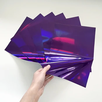 Myfoils holografinis rožinės spalvos karšto štampavimo folija lazerinio spausdintuvo minc laminavimo, spausdinimo folijavimas vestuvių kortelės/ženklas/logotipas