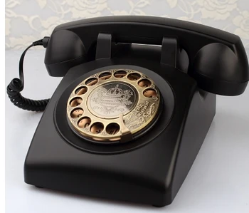 Fiksuoto ryšio Telefonus, Namų Antikvariniai Sukamasis Perjungiklis Biuro Telefono Klasikinis Senosios Mados Telefono