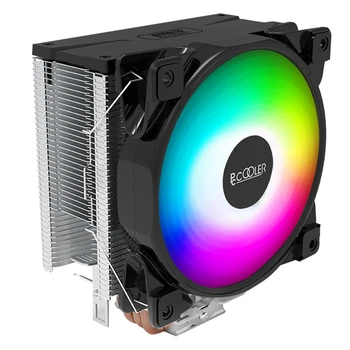 Pccooler X4 spalvinga 4 CPU Heatpipe radiatorius su 120mm PWM tylus ventiliatorius PC kompiuteris CPU aušinimo intel LGA775 1155 1156 AM4 AM3