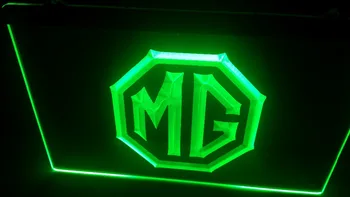 MG Morris Garažas Namo Apdaila Sienų Dekoras Alaus NR Bar Pub Klubas LED Neon Light Pasirašyti namų dekoro amatai