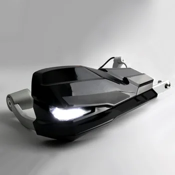LED motociklo rankena vėjo skydas handguards Honda NC700X NC750X 2012-2019 būti signalinės Lemputės ir dieninės lempos