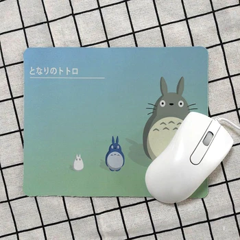 Totoro anime Office Pelių Gumos Kilimėlis KOMPIUTERIO, Kompiuterinių Žaidimų Pelės Kilimėlis Nemokamas pristatymas patvarus, neslidus mažos pelės mygtukai karšto pardavimo