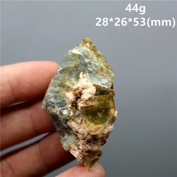 Naujas mineralinės! Natūralus geltonos spalvos fluorito Grupių mineralinių egzempliorių Akmenys ir kvarco kristalai crystal Healing