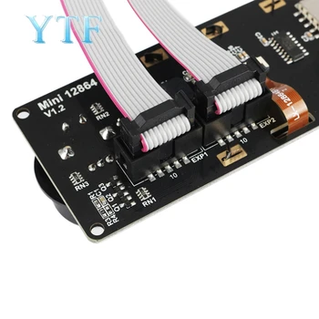 3D spausdintuvas dalys MKS MINI12864 LCD ekranas Paramos marlinDIY su SD kortelės turėtojas