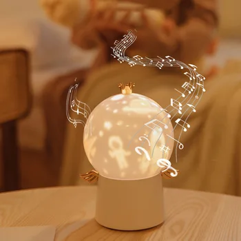 LED projektorius, žvaigždėtas dangus modelis naktį šviesos besisukantis muzikos dėžutė, USB powered naktiniai staleliai, lempa, Vaikų Miegamasis apdailos projekcija lempos