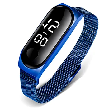 Karšto Prabangos Prekės ženklo Dizainas LED Watch Daugiafunkcį Gyvenimo Vandeniui Žiūrėti Vyrams Elektroninio Sporto Skaitmeniniai Laikrodžiai Relogio Masculino