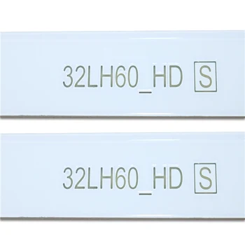 Naujas Rinkinys 10 VNT 6LEDs 615mm LED apšvietimo juostelės LG 32inch TV 32LH60_HD SSC_32inch_HD
