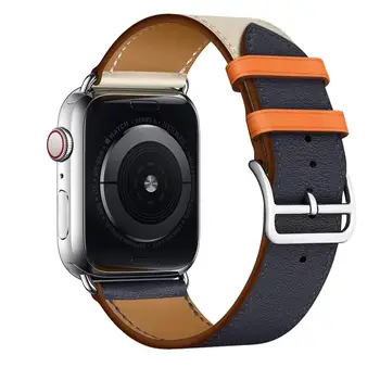 Odinis dirželis, Apple watch band 44 mm 40mm iWatch juosta 42mm 38mm Vieną turą apyrankę watchband diržu, 