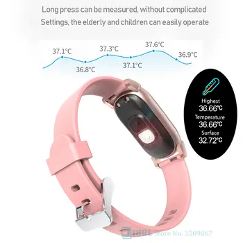 Temperatūros Skaitmeninis Žiūrėti Moterų Sporto Laikrodžiai Elektroninių LED Ponios Riešo Žiūrėti Vyrams, Moterims, Laikrodis Mados Bluetooth Laikrodį