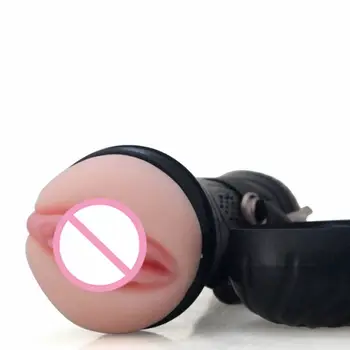 Nešiojamieji Nuotolinio Vyrų Vibracija Orlaivių Taurės 3D Realus Pūlingas Silikono Makšties Masturbacija Erotika Vibratoriai Sekso Žaislai vyras