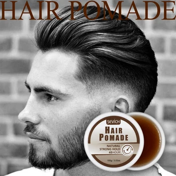 Sevich Vyrų Pomade Kanapių Plaukų Vaškas ilgalaikių Valdos Kvepalų Plaukų Formavimo Produktų Plaukų Kremas Vyrams