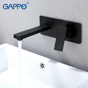 GAPPO baseino vonios maišytuvas vonios maišytuvai krioklys kriauklės čiaupai sienos, sumontuoti Vandens maišytuvai, dušo žalvario bakstelėkite danga