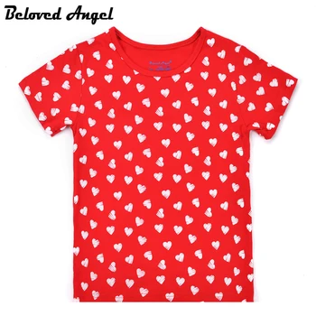 Mylimas Angelas 2018 Vaikams, Kūdikių Mergaitės Viršūnes Tees Vaikų marškinėliai Berniukams trumpomis Rankovėmis Naujas Vasaros T shirts