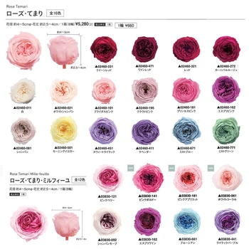 8PCS Aukštos kokybės Austin Rožė, pagamintas Japonijoje, Džiovintų Gėlių Polychromatic Šviežių gėlių 4-5cm skersmens, Valentino Diena, Vestuvės