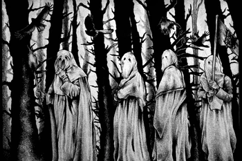 Raganavimas Gotikos Nuotraukos meno plakatas Slaptasis Tamsiai Magija, Paranormalių reiškinių Galia sienos rėmo, Plakatai, spausdinimas šilko audinys kambario Dekoro