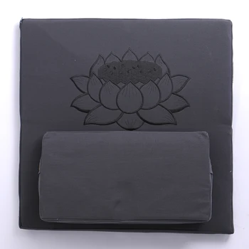 Komfortas Zabuton 2 dalių Komplektas - Joga/Meditacija Pagalvėlės Aikštėje 60/70/80cm Japonijos Zafu Grindų Pagalvėlės Lotus Meditacija