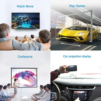 2020 m. Naujo Dizaino HDMI Adapteris Žaibo VGA AV Audio Video HDTV OTG Kabeliu, skirta 