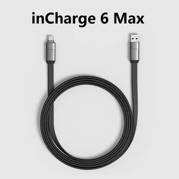 6in1 inCharge 6/6 Max Aliuminio USB Duomenų Kabelį, Tipas C 