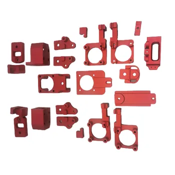 Funssor 1set Varnas Switchwire metalo, aliuminio CNC naudojami rėmo ptinted dalys atnaujinti rinkinys, raudonos spalvos