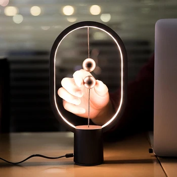 Mini Balansas, Šviesos, Kūrybos Magnetinio Jungiklio, Naktį Šviesos Pakabos LED Namų staliukas Lempos Interneto Populiariausių Dovanų