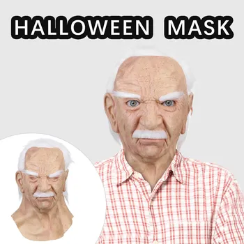 Juokinga Šalies Helovinas Stilius Vyras Kaukė Halloween Mask Supersoft Kvėpuojantis Modeliavimas Vyresnysis Masque Kaukę Adulte Mascarillas