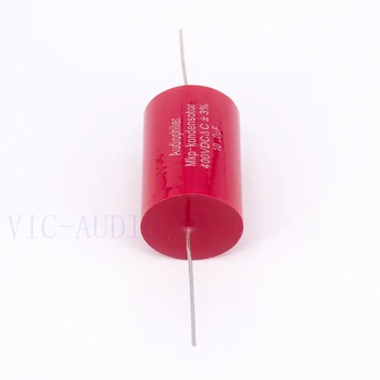 Audiophiler Mkp Kondensatorius 10uf 400V DC ±3% HIFI Karščiavimas Electrodeless Kondensatorius Garso Capacito Prikabinti Dažnio Dalijimo 10uf