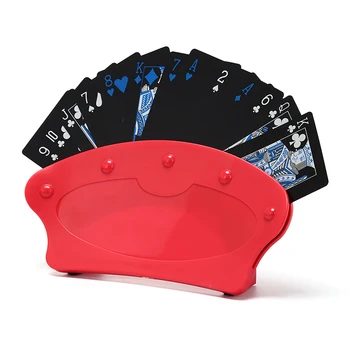 žaisti kortelės turėtojas Tingus pokerio bazę žaidimas organizuoja rankas lengva žaisti Kalėdų birthday party poker sėdynės Žaisti kortelės stendas