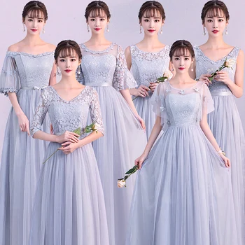2021 seksualus, elegantiškas suknelė moterims vestuves bridesmaid dresses BN745