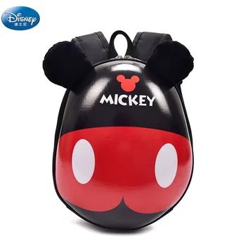 Merginos Mickey Minnie Mouse Sunkiai shell Pliušinis Kuprinės disney berniukų mokyklos kuprinė vaikams Mokyklos dovana