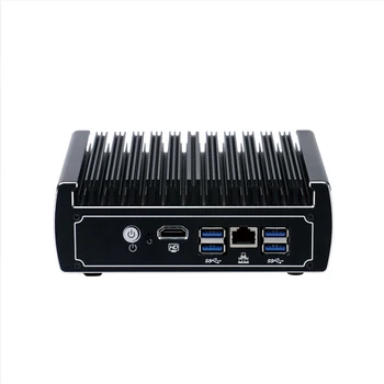 Core i5 7200U i3 7100U - Ventiliatoriaus Pfsense Mini PC 6*Intel Gigabit Lan RJ45 2.4 GHz DDR4 Ram Linux Firewall Maršrutizatorius DHCP, VPN, Server