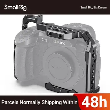 SmallRig GH5 Narve Panasonic Lumix GH5/GH5S Kamera Narvas Su 1/4' 3/8' Threading Skyles+Šaltas Batų+NATO Geležinkelių -2646
