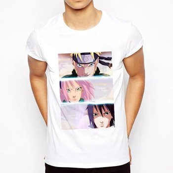 Vyrai Dovana 2020 M. Japonija Samurajus Warrior Naruto Devynių Tailed Print T Shirt Harajuku Streetwear Japonų stiliaus Grafika Drabužiai, Marškinėliai