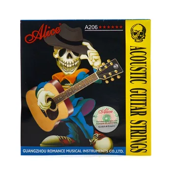 10SET Alice A206SL .011-.052 Super lengvas Gitara Styginiai Akustine Gitara Styginių Liaudies Gitara Gitara Dalys