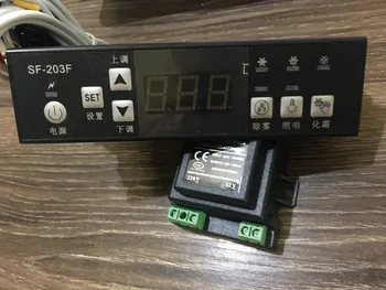 SF-203 vitrinose šaldiklis šaldytuvo temperatūros reguliatorius elektroninis termostatas PC 203