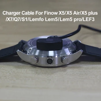 Įkroviklio kabelį Finow X5/X5 Oro/X5 plius/X7/Q7/S1/Lemfo Lem5/Lem5 pro/LEF3 smart žiūrėti Įkrovimo Dokas