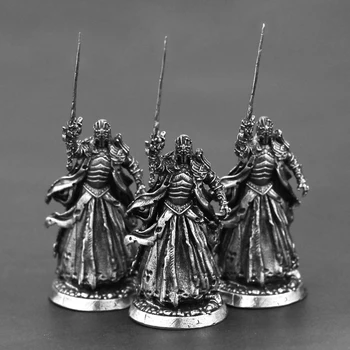 Viduramžiais Legiono Wraith Kareiviai Modelis Žaislinės Figūrėlės Miniatiūros Gryno Vario Vyrų Dovanos Darbalaukio Ornamentas, Papuošimas, Amatai, Metalo