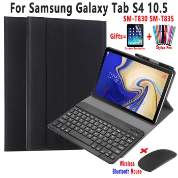 Klaviatūra Su Pele Samsung Galaxy Tab S7 11 S6 Lite 10.4 S6 S4 S5e 10.5 P610 P615 T860 T830 T870 T720 Belaidės Pelės