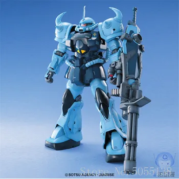 Bandai Gundam Modelis Atsargų Asamblėjos 00567 MG MS-07B-3 Gouf Užsakymą Gundam ROBOTAS Pav Anime Žaislai Paveikslas Dovanų