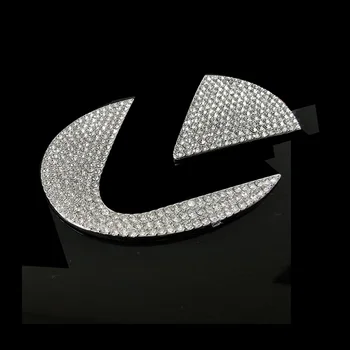 1 Vnt Automobilių vairo automobilio logotipas dekoro lipduko gręžimo Japonijos automobilių lipdukas diamond apdailos 3D automobilių apdailos