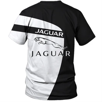 JAGUAR-2020 naujas vasaros Aukštos Kokybės marškinėliai vyras 3D Spausdinimo hip-hop Viršūnes tees vasaros t-shirt suvenyrinius marškinėlius trumpomis Rankovėmis T-shirt