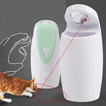 Naminių gyvūnėlių, Kačių Žaislas USB Elektros Interaktyvus Lazerio Žaislas Automatiškai Pasukti Erzinti Šunų, Kačių Žaislas Katėms Žvalgybos Trainning Gato Juguetes