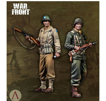 Unpainted Rinkinys 1/35 stovi kareivis senovės Armijos apima 2 pav Istorinių Dervų rinkinys mini modelis