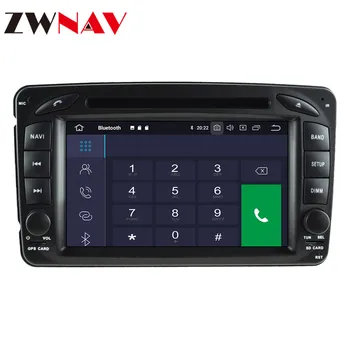 Android 10.0 4+64G Automobilio Radijo grotuvas GPS Navigacija Benz W203/W209/W463/W168 Multimedijos Grotuvas Radijas stereo Galvos Vienetas dsp isp
