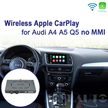 Joyeauto Belaidžio iOS/Android Carplay Modifikavimas 2009-M. A4 A5 Q5 S5 B8 Ne MMI Audi Automobilių Žaisti Android Auto su Waze Spotify