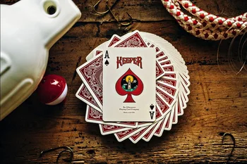 Ellusionist Valdytojas Masters Kortų Dviračių Raudonai Pažymėti Denio USPCC Kolekcionavimas Pokerio Magija, Kortų Žaidimai, Magija Gudrybės Rekvizitai
