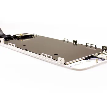 Pilnas Komplektas Asamblėjos LCD iPhone 5 5C 5S 6 6S 6S Plius 7 7 + 8 8 Plius Pilnas Ekranas Touch Screen Pakeitimo Metalo Plokštė